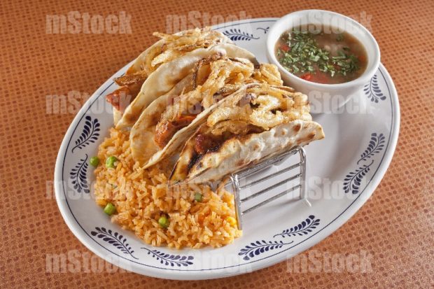 Tacos de costilla bbq