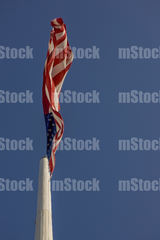 Bandera US ondeando