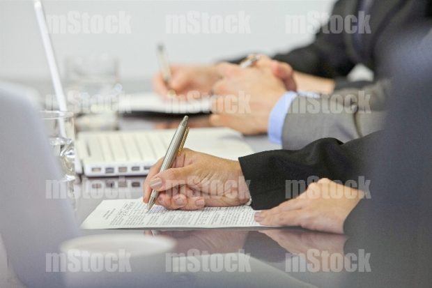 Firma de Contrato
